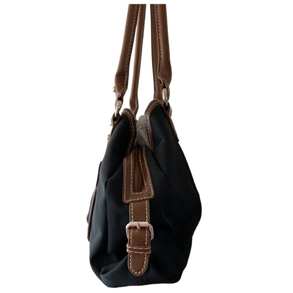 Chaps Canvas Hobo Satchel Bag - Picture 4 of 13